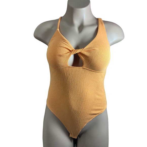 New Orange Wild Fable Bodysuit Large - Picture 1 of 5